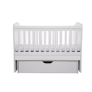 Eurogloria Como Balansoar - Alb + Saltea cocos confort 120 x 60 x 12 cm