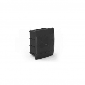 Horoz Tablou sigurante 4 module, TEB-4N, Negru, incastrat