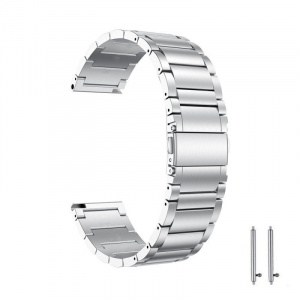 Very Dream Curea metalica compatibila Huawei Watch GT 2e, telescoape Quick Release, Argintiu