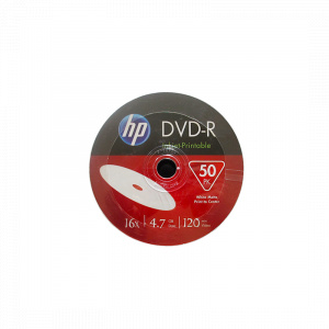 HP DVD-R, 4.7 GB, 16x, 50 bucati/bulk in folie