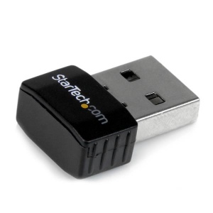 StarTech.com USB 2.0 300 Mbps Mini Wireless-N Network Adapter - 802.11n 2T2R WiFi Adapter USB300WN2X2C