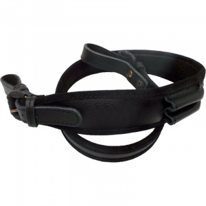 Arrow Curea Piele Carabina Luxory Neagra 2 Posturi