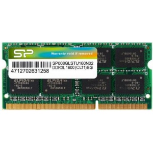 Silicon Power 8GB DDR3L 1600MHz, CL11 SP008GLSTU160N02
