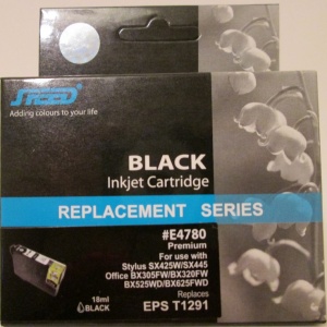 Speed C13T12914011 (T1291) cartus cerneala negru compatibil Epson 18ml