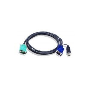 Aten Cablu USB KVM 2L-5203U, 3M