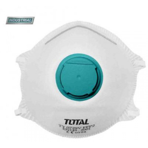 Total Set 12 Bucati, Masca Protectie Praf TOTAL, cu Valva, INDUSTRIAL, 4 Straturi TSP402
