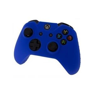 Assecure Pro Soft Silicone Protective Cover With Ribbed Handle Grip Blue Xbox One