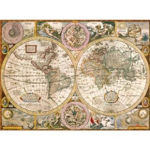 Clementoni Puzzle 3000 Harta istorica