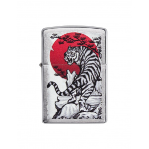 Zippo Brichetă 29889 Tiger & Rising Sun
