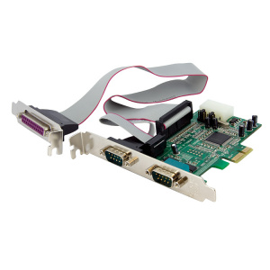 StarTech.com PCI Express Parallel and Serial Combo Card PEX2S5531P