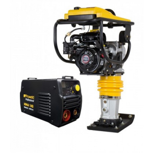 Stager Mai compactor SG80LC motor Loncin LC168F-2H + Invertor MMA ProWeld MMA-140