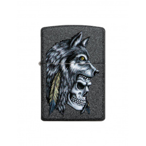 Zippo Brichetă 29863 Wolf & Skull