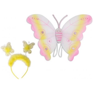 Fries Set accesorii Fluturas Galben 57988GA