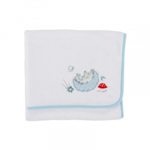 CuddleCo Paturica pufoasa din fleece 90x70 cm Comfi Love Hedgehog
