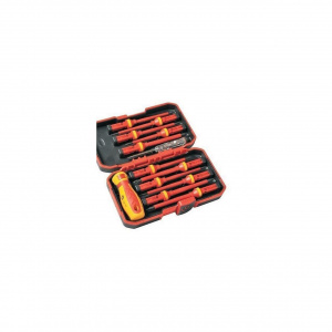Strend Pro Set surubelnite electrician VDE, 13pcs., 1000 V, in cutie plastic 239562