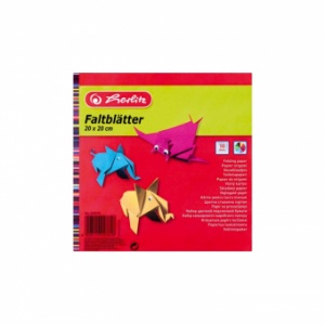 Herlitz HARTIE ORIGAMI 60 GRAME 20 X 20 CM 100 COLI