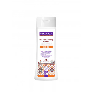 Viorica Gel-crema de dus Relaxant cu ulei de caise, 500 ml