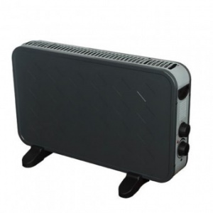 Strend Pro Convector electric KT-001.T, 2000/1250/750W, Turbo, Negru