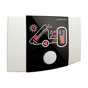 Salus Controler solar simplu cu 2 senzori PCSol150