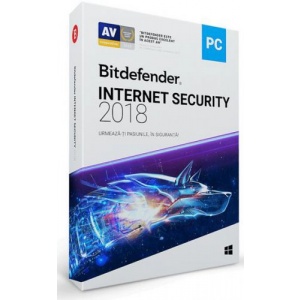Softwin Internet Security 2018, 3 PC, 1 an, Licenta noua, BOX/Retail