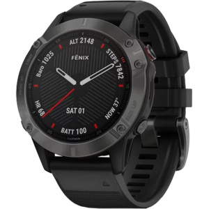 Garmin Fenix 6 Sapphire Edition Gray with Black belt