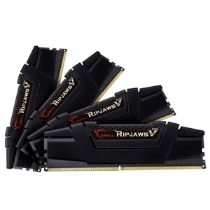 G.Skill Ripjaws V Classic Black 64GB (4x16GB) DDR4 3200MHz CL16 (F4-3200C16Q-64GVK)