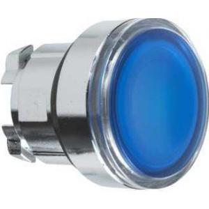 Schneider Electric ZB4BW363 : Cap De Buton Ilum., Incas., Albastru Ø22, Rev. Cu Arc, Pentru Led Integral