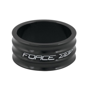 Force Distantier Furca, 1.1/8 inch, 15 mm, Aluminiu, Negru