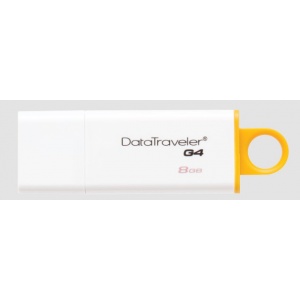 Kingston DataTraveler G4 8GB alb-galben (DTIG4/8GB)