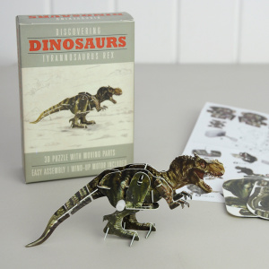 Rex London Puzzle 3d T-rex cu motor