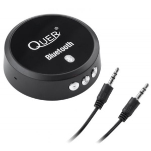 Quer Reciver audio KOM0708, Bluetooth, NFC, Multi-Point (Negru)