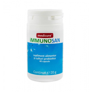 Medicura Immunosan, capsule probiotice 40 capsule