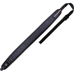 Niggeloh Carbon Carabina Piele Neagra Quick Release