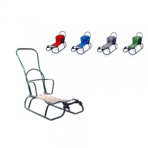 MyKids Saniuta cu husa, spatar si maner fix, Verde