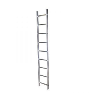 BISONTE STR109 Scara simpla 9 trepte, 2.53 m aluminiu