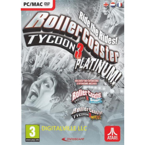 Atari Rollercoaster Tycoon 3 Platinum Pc