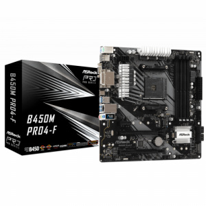 Asrock B450M PRO4-F