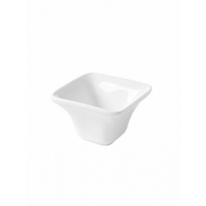 Hendi Set vase Cuadrado, 6 buc., 5.9 x 5.9 x 3.7 cm, 784419, portelan, Alb