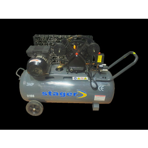 Stager Compresor aer monofazat 100L