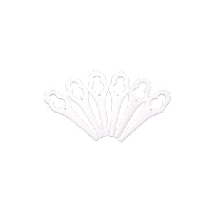 Bosch Accesoriu BOSCH Cutit plastic de siguranta ART23 Easytrim ACCU, 24 buc.