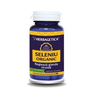 Herbagetica Seleniu Organic 60 cps