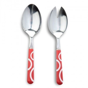 Nava Set de tacamuri pentru salata, 2 piese, rosu 10-060-040