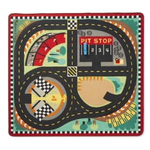 Melissa and Doug Covor de joaca Intrecere cu masini MD9401