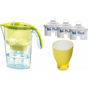 Laica Cana, Galben + 3 filtre Bi-flux + pahar de colectie