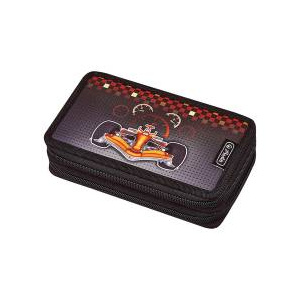 Herlitz Penar echipat dublu 2 compartimente 23 piese Formula 1
