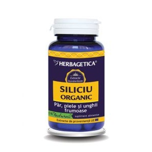 Herbagetica Siliciu Organic 60 cps