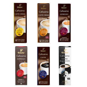 Tchibo Pachet capsule Cafissimo 6 sortimente, 60 capsule