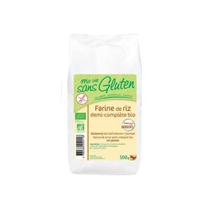 Ma Vie Sans Gluten Faina de Orez Semi-Integral Bio 500gr