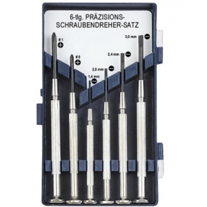 Mannesmann Set surubelnițe precizie pentru ceasornicar 6 piese M1134-6