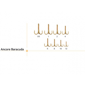 Baracuda Set 50 ancore nr. 4 ,6,8,10 si 12